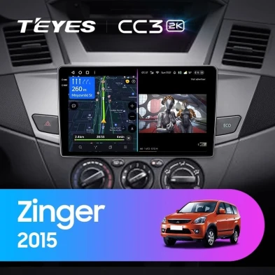 Штатная магнитола Teyes CC3 2K 6/128 Mitsubishi Zinger 2015+