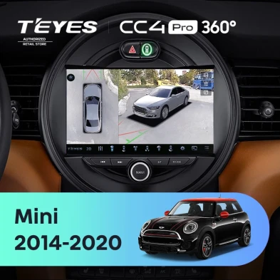 Штатная магнитола Teyes CC4 Pro 360 8/128 Mini Cooper (2014-2020)