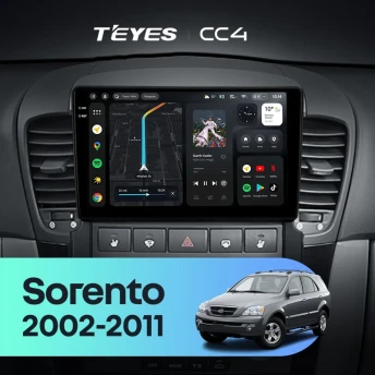 Штатная магнитола Teyes CC4 6/64 Kia Sorento BL (2002-2011)