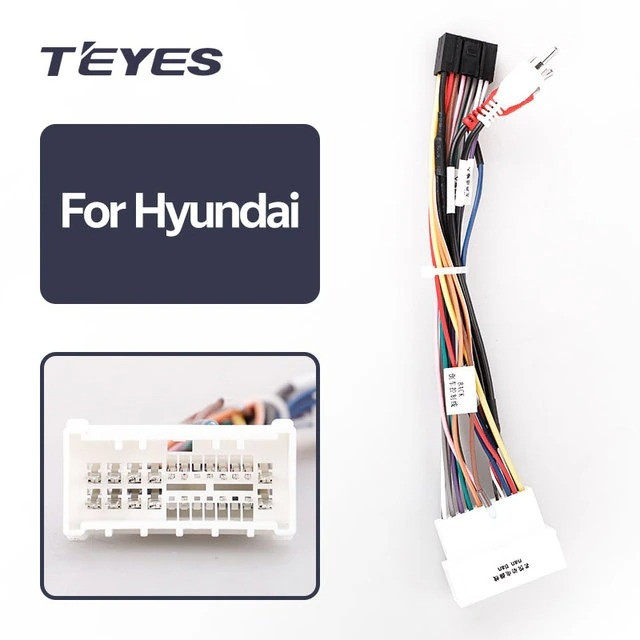 Проводка питания TEYES для Hyundai для подключения Android ГУ