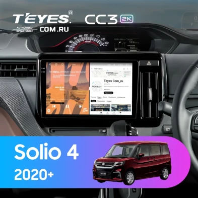 Штатная магнитола Teyes CC3 2K 4/32 Suzuki Solio 4 (2020-2026)