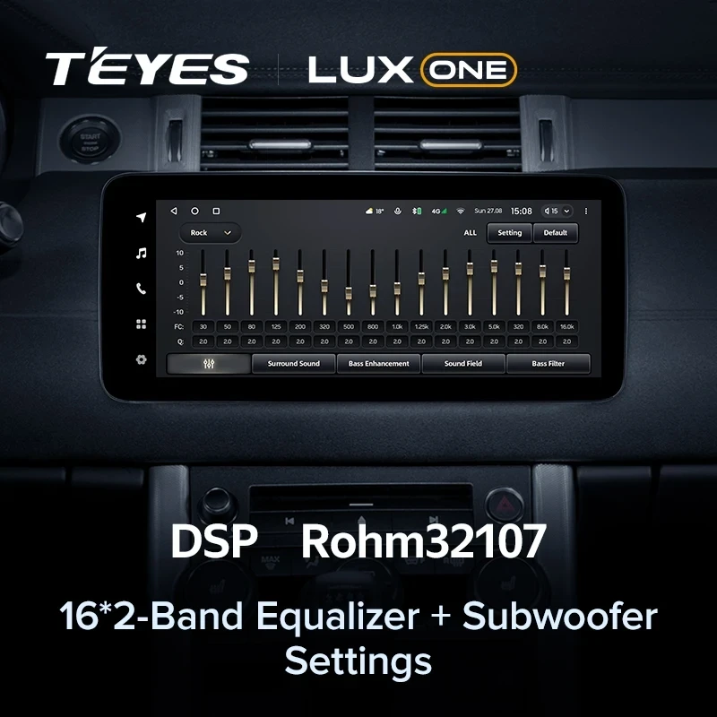 Штатная магнитола Teyes LUX ONE 4/64 Land Rover Range Rover Evoque (2011-2018) Тип-B