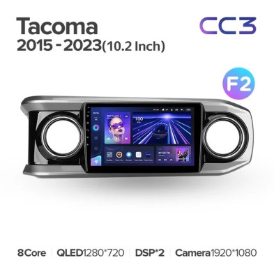 Штатная магнитола Teyes CC3L 4/32 Toyota Tacoma N300 (2015-2023) F2