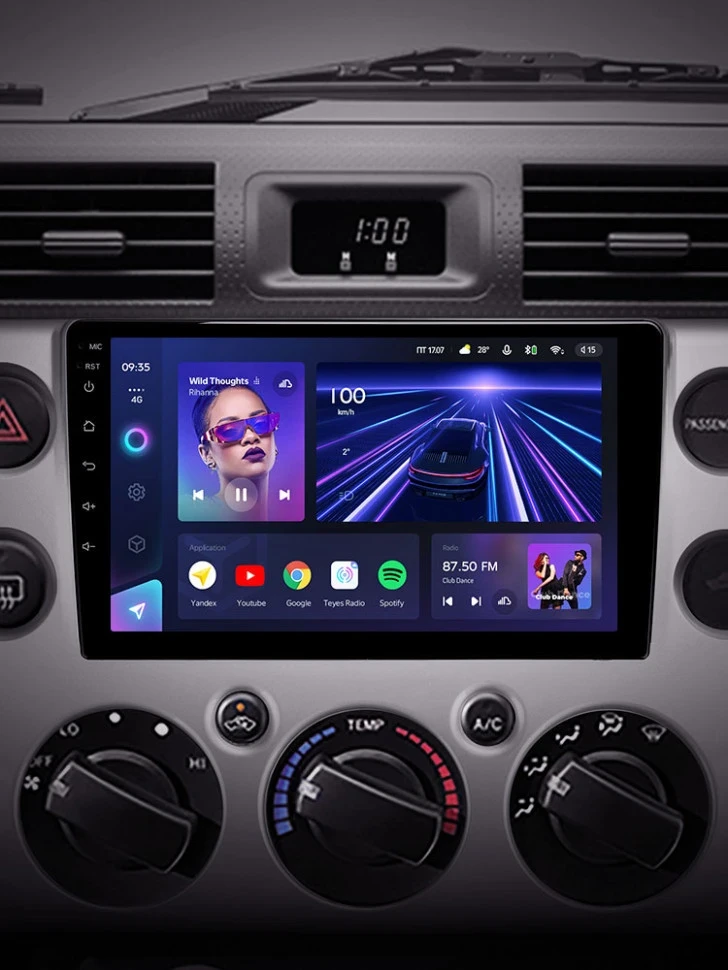 Штатная магнитола Teyes CC3 6/128 Toyota FJ Cruiser J15 (2006-2020)