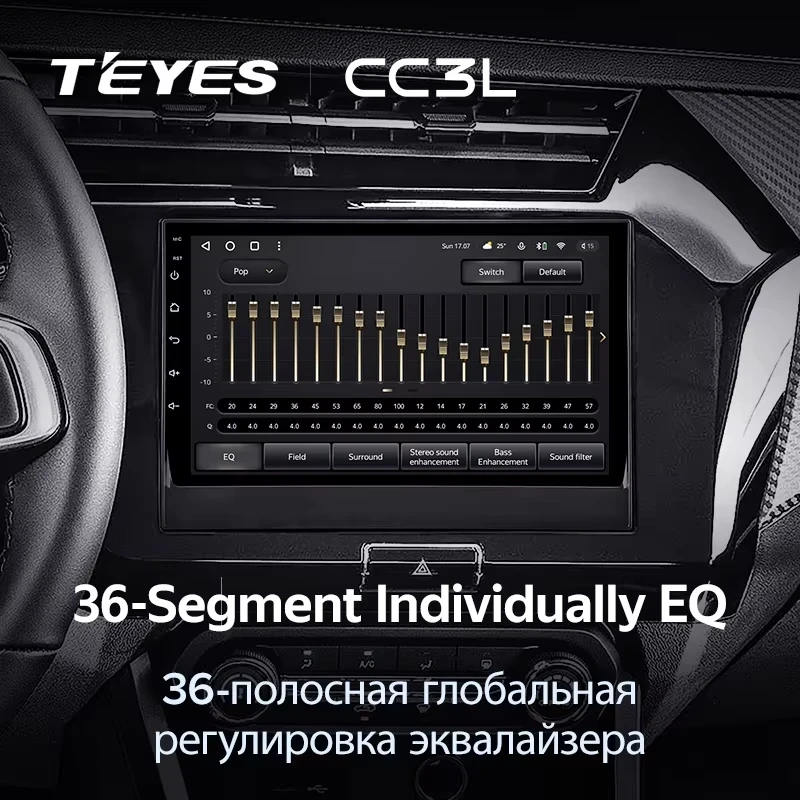 Штатная магнитола Teyes CC3L 4/64 Chery Tiggo 3x 1 (2021-2023)