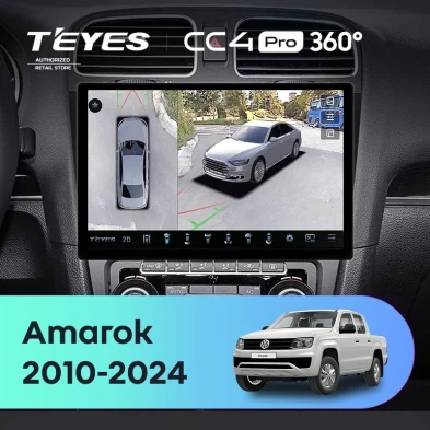 Штатная магнитола Teyes CC4 Pro 360 12/256 Volkswagen Amarok (2010-2024) (11")