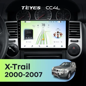Штатная магнитола Teyes CC4L 6/64 Nissan X-Trail 1 T30 (2000-2007) F2