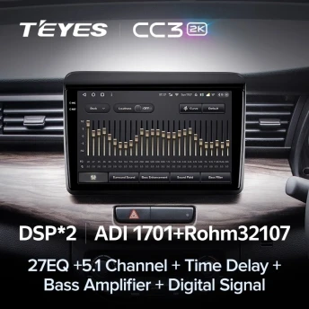 Штатная магнитола Teyes CC3 2K 360 6/128 Suzuki Ertiga (2018-2020)