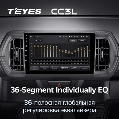 Штатная магнитола Teyes CC3L 4/64 Toyota Passo 3 (2016-2021) Правый руль