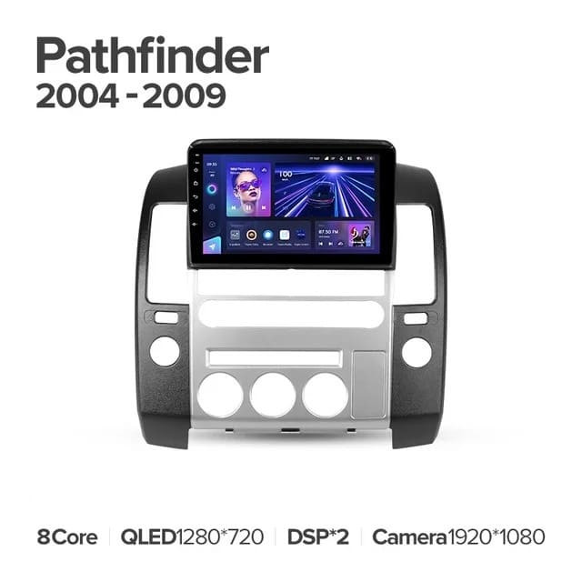 Штатная магнитола Teyes CC3L 4/64 Nissan Pathfinder R51 (2004-2009) F2