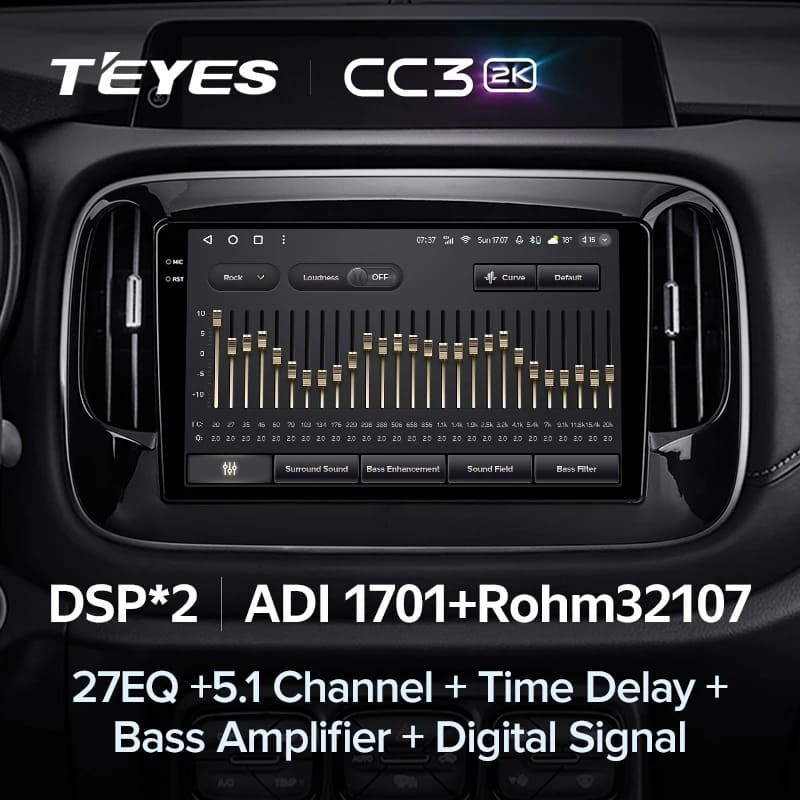 Штатная магнитола Teyes CC3 2K 360 6/128 GAC Trumpchi GS3 GE3 (2017-2021)