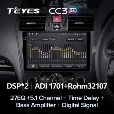 Штатная магнитола Teyes CC3 2K 6/128 Subaru Levorg (2014-2020) F2