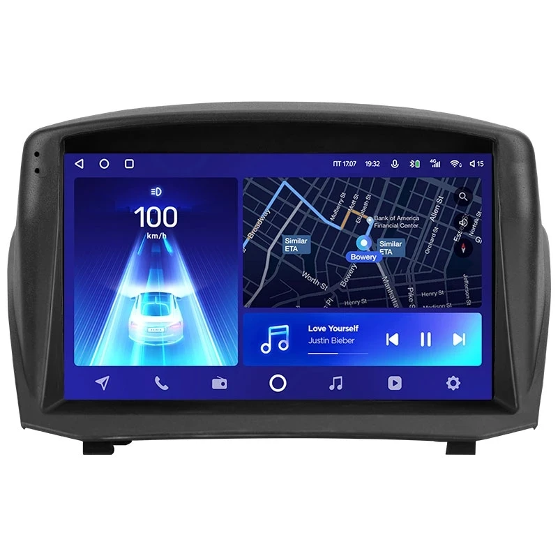 Переходная рамка Ford Fiesta Mk 6 (2008-2019) F2 Тип-B (9")