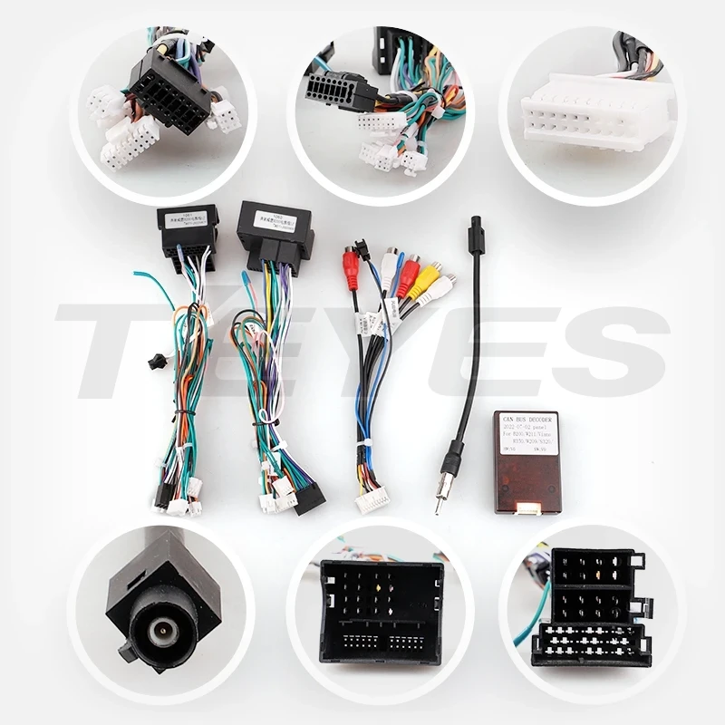 Переходная рамка Mercedes-Benz C-Class C Class W203 W209 C180 C200 CL203 C209 A209 (2004-2011) 7"