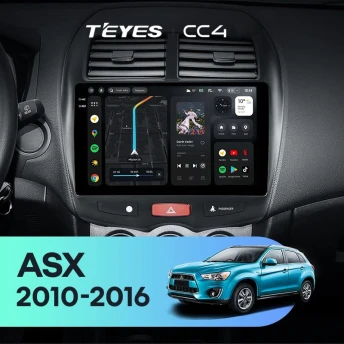 Штатная магнитола Teyes CC4 6/64 Mitsubishi ASX 1 (2010-2016) Тип-A