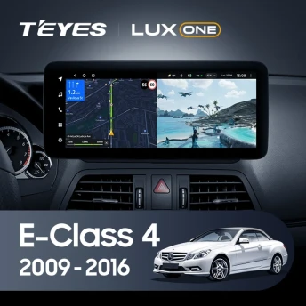 Штатная магнитола Teyes LUX ONE 360 6/128 Mercedes-Benz E-Class 4 W212 S207 A207 S212 C207 (NTG 4.5) (2009-2016) F2 Universal
