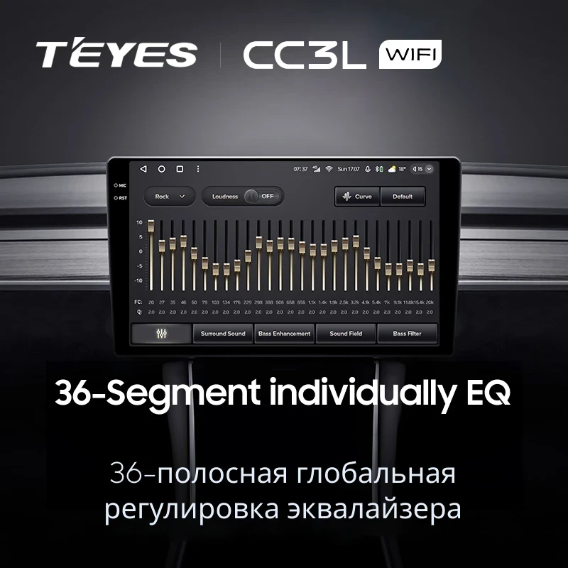 Штатная магнитола Teyes CC3L WiFi 2/32 Subaru XV (2017-2023)