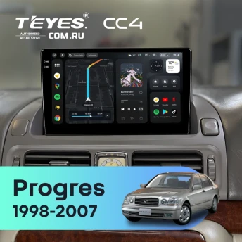 Штатная магнитола Teyes CC4 8/128 Toyota Progres (1998-2007)