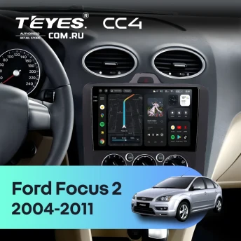 Штатная магнитола Teyes CC4 6/64 Ford Focus 2 (2004-2011) (черная) F1