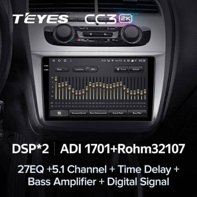 Штатная магнитола Teyes CC3 2K 4/32 Volkswagen Passat B6 (2005-2010)