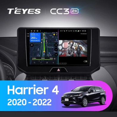Штатная магнитола Teyes CC3 2K 6/128 Toyota Harrier 4 XU80 (2020-2022)