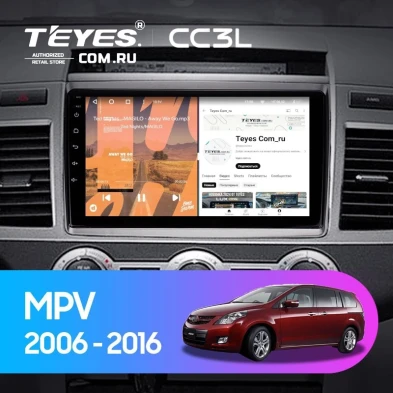 Штатная магнитола Teyes CC3L 4/64 Mazda MPV LY (2006-2016)