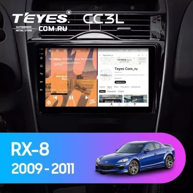 Штатная магнитола Teyes CC3L 4/64 Mazda RX-8 SE (2009-2011)