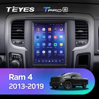 Штатная магнитола Tesla style Teyes TPRO 2 4/64 Dodge Ram 4 IV DJ DS (2013-2019) Тип-B