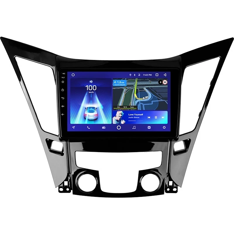 Переходная рамка Hyundai Sonata 6 YF (2009-2014) Тип-A (9")