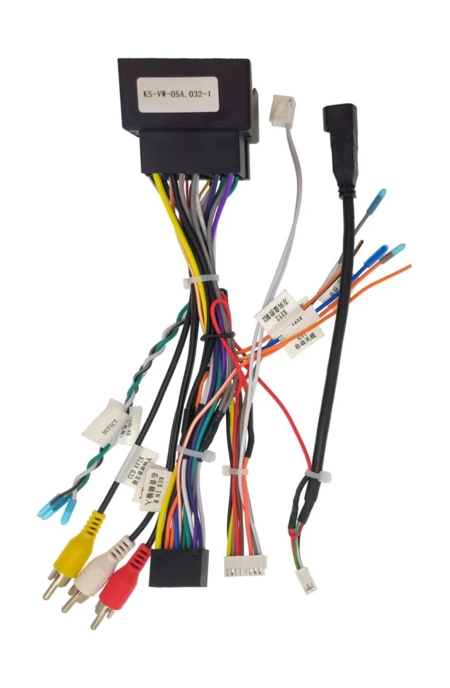 Комплект проводов для установки WM-MT в Skoda Octavia A8 2019+ (основ., антенна, CAM, CAN, ГЛОНАСС)