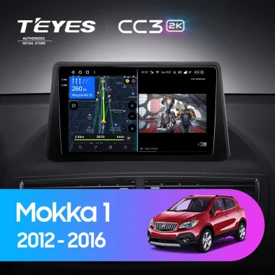 Штатная магнитола Teyes CC3 2K 4/32 Opel Mokka 1 (2012-2016)