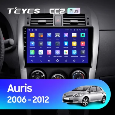 Штатная магнитола Teyes CC2 Plus 3/32 Toyota Auris E150 (2006-2012) (0din)