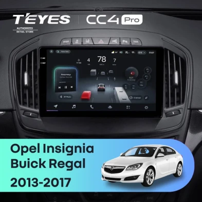 Штатная магнитола Teyes CC4 Pro 12/256 Buick Regal (2013-2017) Тип-A