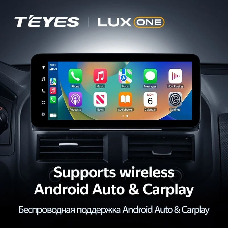 Штатная магнитола Teyes LUX ONE 4/64 Mitsubishi Pajero 3 V70 V60 (1999-2006)