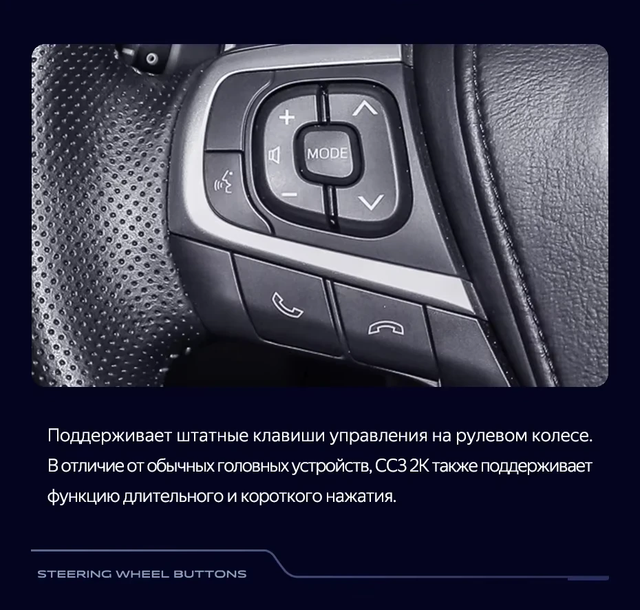 Штатная магнитола Teyes CC3 2K 6/128 Toyota Harrier XU60 (2013-2020) F1