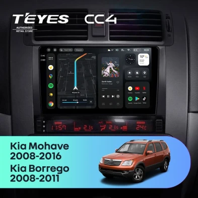Штатная магнитола Teyes CC4 8/128 Kia Mohave (2008-2016)