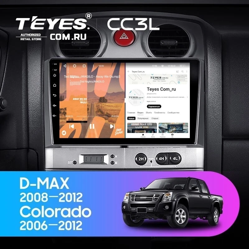 Штатная магнитола Teyes CC3L 4/32 Chevrolet Colorado (2006-2012)