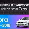 Штатная магнитола Teyes CC3L WiFi 2/32 Lada Priora (2013-2018) F4