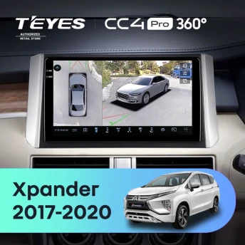 Штатная магнитола Teyes CC4 Pro 360 8/128 Mitsubishi Xpander (2017-2020)