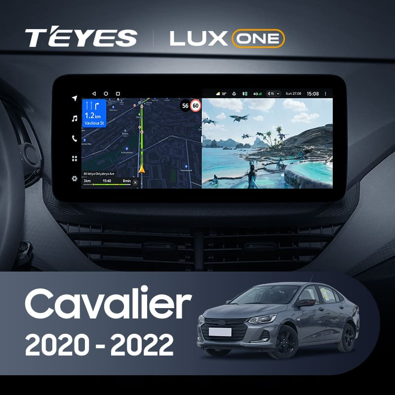 Штатная магнитола Teyes LUX ONE 4/64 Chevrolet Cavalier (2020-2022)