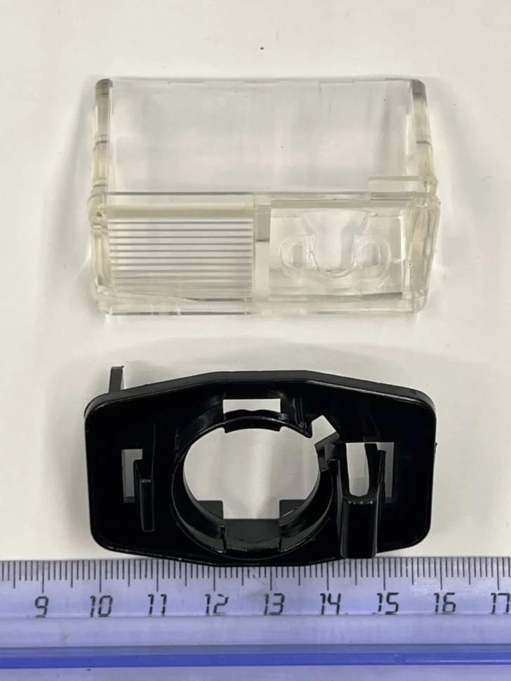 Адаптер под заднюю камеру в подсветку номера Toyota Corolla 2006 - 2013, Belta 2005+