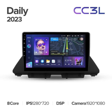 Штатная магнитола Teyes CC3L 4/64 Iveco Daily (2023-2024)