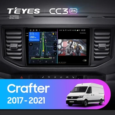 Штатная магнитола Teyes CC3 2K 4/64 Volkswagen Crafter (2017-2021)