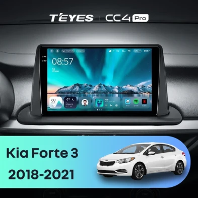 Штатная магнитола Teyes CC4 Pro 8/128 Kia Forte 3 (2018-2021)